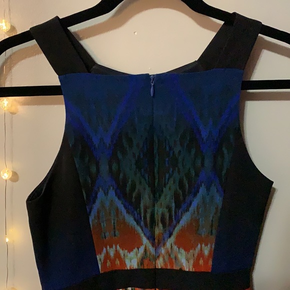 Bright colourful pattern dress - Picture 2 of 5